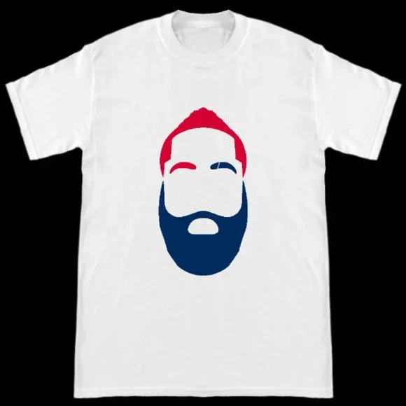 James Harden Fear The Beard Philadelphia 76ers Sixers Silhouette T Shirt